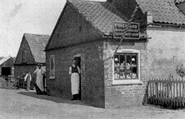 Shop at corner of Mrs Pordhams