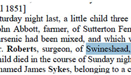 Eliza Abbott Inquest 1851