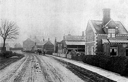 Station Road looking towards Hill Crest